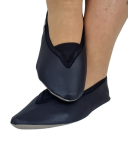 Wywrotki czarne z ekoskóry R. 24-48  