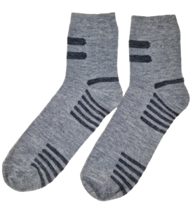 Skarpety męskie popielate jasne 39-43 lub 43-46 