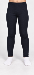 Legginsy getry czarne bawełna dziecięce