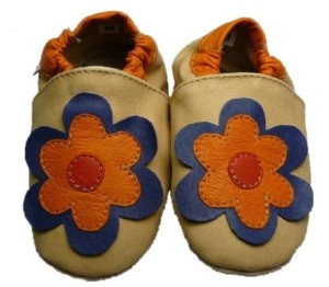 Dreptulki licowe z aplikacją kwiatek