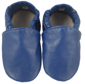 Kapcie Dreptulki skóra licowa niebieski r. 20-34