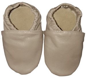 Kapcie Dreptulki skóra licowa beżowy r. 20-34