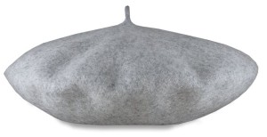 Beret jasny melanż dla dorosłych