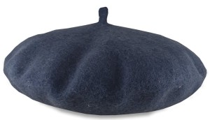 Beret grafitowy dla dorosłych