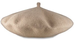 Beret ciemny beż dla dorosłych