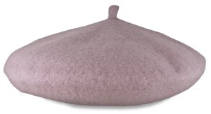 Beret brudny róż dla dorosłych