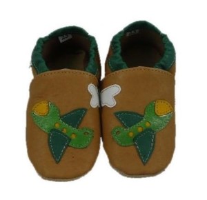 Dreptulki skórzane z samolotem Rozmiar 18 wyprzedaż