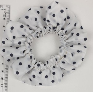 Gumka do włosów w kropki