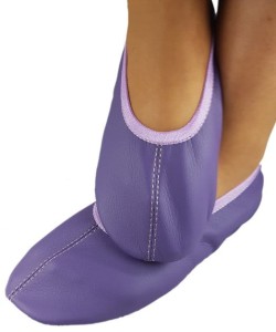 Baletki WYPRZEDAŻ fioletowe.