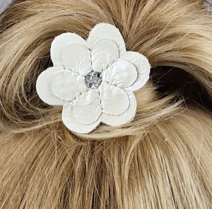Gumka do włosów z KWIATKIEM  